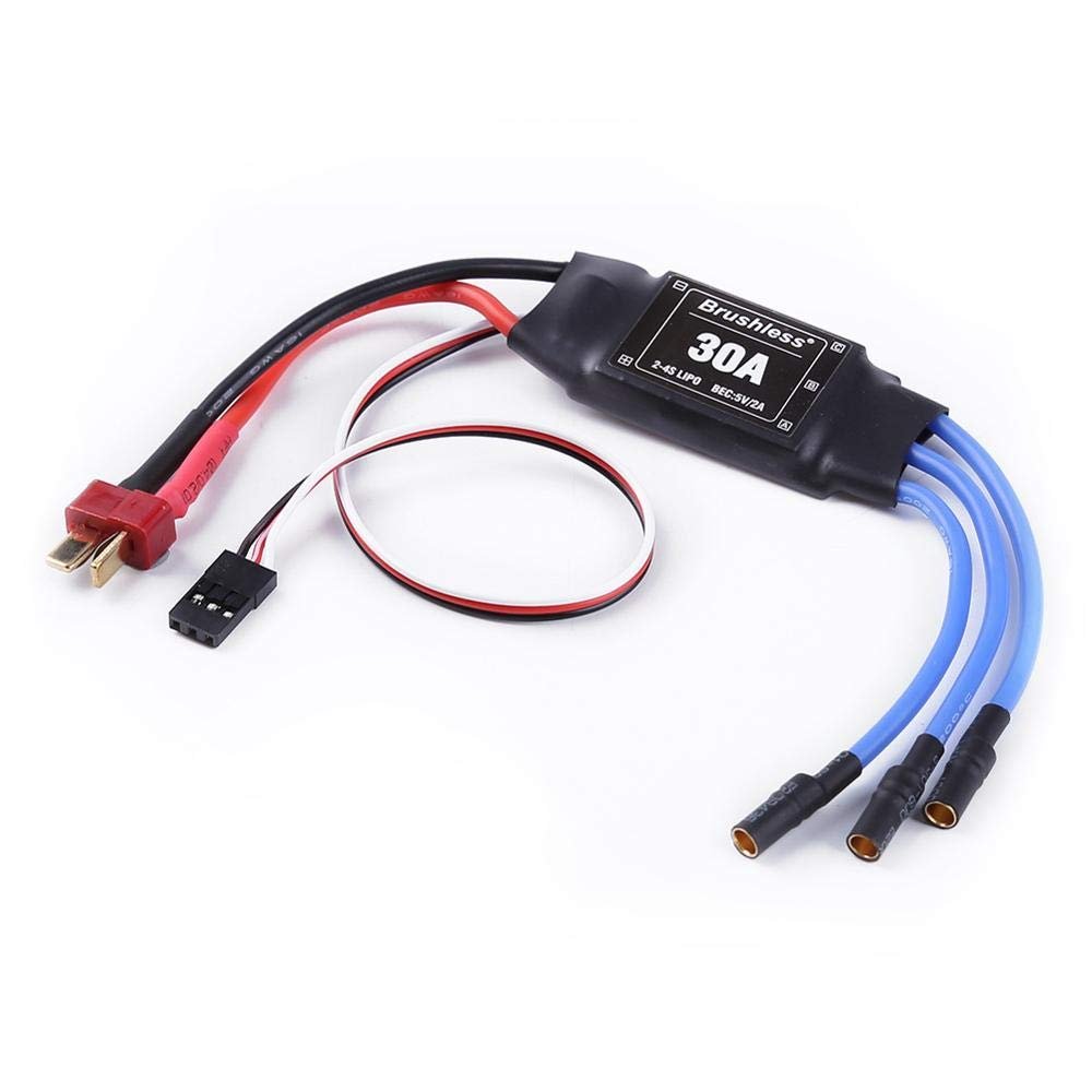 Replacement Part For 30A ESC Motor For RC Airplane Helicopter Aircraft Speed Controller - (Color: White)