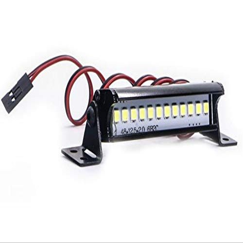 Replacement Part For SCX10 KM2 CC01 90046 D90 Simulation Climbing Car LED 55MM Super Bright 12LED Higight Spotlight - (Color: 1pcs)