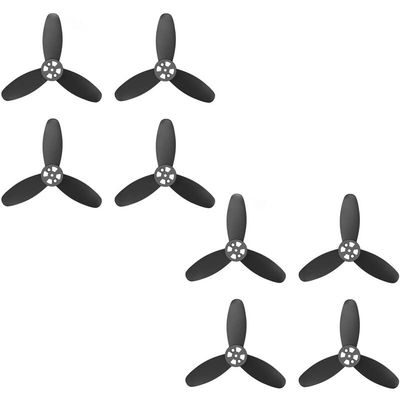 Replacement Part For FUNSNAP -PR01 RC Drone Foldable Quadcopter Spare Parts Blades Charger Adapter Te Controller Storage Bag - (Color: 2set 8pcs Bades)