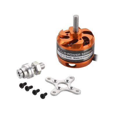 Replacement Part For D3530 1700KV 1400KV 1100KV 2-4S Outrunner Motor For RC Model Helicopter Airplane Drones DIY Parts - (Color: 1PC 1700KV)