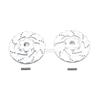 Replacement Part For ALUMINUM +1MM HEX WITH BRAKE DISK For 1/7 Rc Car Parts - (Color: Silver) view 1