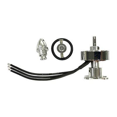 Replacement Part For 2730 1700KV 2-3S Mini Motor With 12-15A ESC Is Suitable For Miniature Fixed-Wing Four-Axis Drone - (Color: Silver)