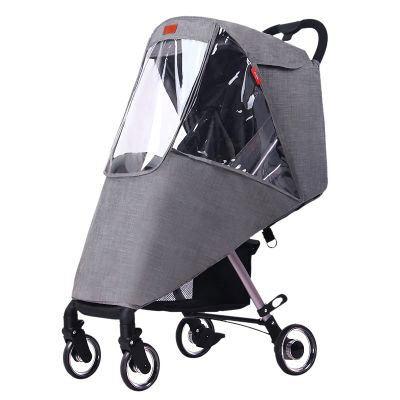 Universal Breathable Stroller Weather Shield Reusable Buggy Pram Rain Cover Easy Installation Pushchair Accessories Raincoat for All Seasons