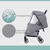 Universal Breathable Stroller Weather Shield Reusable Buggy Pram Rain Cover Easy Installation Pushchair Accessories Raincoat for All Seasons view 3