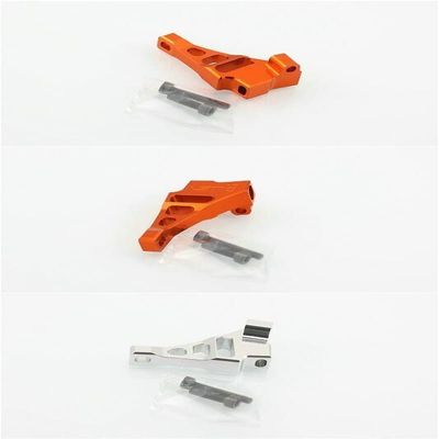Replacement Part For GTB Aluminum Rear Engine Mount For 5B, KM, Buggy & Trucks Rc Car Parts - (Color: Orange)