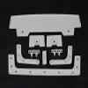 Replacement Part For Heavy Duty Nylon Rear Wing For 5T Rc Car Parts - (Color: ORANGER) view 1