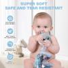 Jollybaby Crib Stroller Car Seat Toys for Baby 0-3-6-9-12 Months, Tummy Time Hanging Sensory Toys for Newborn with Music Box and Teether, Spiral Carseat Toy for Infant Boys Girls Gifts (12-Grey Fox) view 4