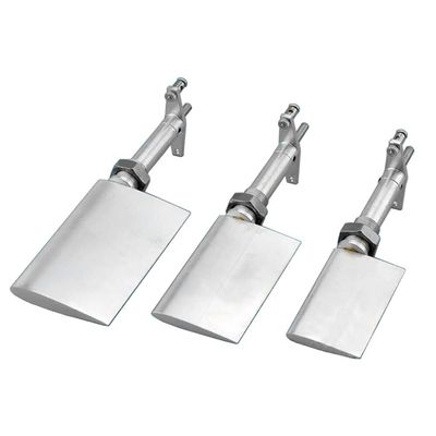 Replacement Part For 1PC CNC Metal Blade 52mm 63mm 74mm Steering Rudder Steering-Wheel Kit For RC Boat Scale Marine Cruise - (Color: Size B)