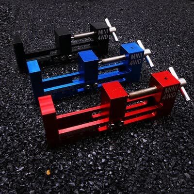RC Mini 4WD Racer Tire Tool Player Equipment Wheel Mounter/Wheel Loader For Four Wheel Drive Model Car - (Color: Dark Blue)