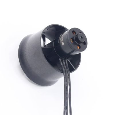 Replacement Part For 30mm Ducted Fan EDF 6 Paddle QF1611 5000KV 6000 KV 7000KV 14000KV Motor For DIY RC Airplanes Model - (Color: 7000KV)