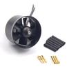 Replacement Part For 30mm Ducted Fan EDF 6 Paddle QF1611 5000KV 6000 KV 7000KV 14000KV Motor For DIY RC Airplanes Model - (Color: 7000KV) view 3
