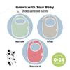 8-Pack Organic Baby Bibs for Boys, Girls - Soft Cotton Drooling and Teething Bibs for Baby Girl & Boy, Extra Absorbent, Easy To Clean & Put On for Toddler, Newborn, Infant 0-24 Months (Spring) view 4