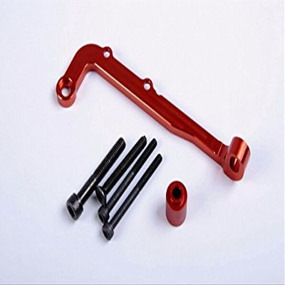 Replacement Part For 1/5 Rc Car CNC Alloy Engine Strengthen Junction Bridge Kits For KM - (Color: Orange)