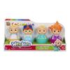 Cocomelon Weebles 4 Figure Pack, Chunky Moulded Figures, JJ, moonbug, Preschool Imaginative Play, Blue view 1