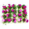 20Pcs Miniature Flower Cluster Grass Flower Tufts for Mini Dollhouse Fairy Garden Railway Simulated Static Scenery Micro Landscape Model (Rose) view 3