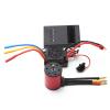GoolRC 3650 2300KV Brushless Motor with 60A Brushless ESC Electronic Speed Controller 5.8V 3A BEC and Programming Card, Waterproof Motor ESC Combo Set for 1/8 1/10 RC Car view 3