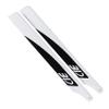 360mm Carbon Main Blades White for 450 Class RC Model Helicopter 3D Aircraft Upgrade Parts (10 Pairs) view 1