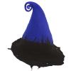QIUNEEY Handmade Wool Halloween Witch Hat Witch Costume Accessory for Halloween Christmas Party (Large) view 1