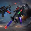 Children's Simulation Electronic Toy Machine Gun Cool Lighting Combat Sound Effects Real Special Effects view 3