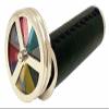 Antique Vintage Brass Double Wheel Kaleidoscope Leather Antique Style Vintage by Unique Nautical Store view 1