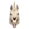 Boland 97584 - Unicorn Skull Head Mask Latex Unicorn Horror Mask Skull Accessory Halloween Carnival Theme Party view 2
