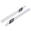 430mm Carbon Main Blades White for RC Model Helicopter Upgrade Propeller (5 Pairs) view 1