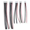 10pcs 2S 3S 4S 5S 6S Balance Connector Male Plug Extension Cable JST-XH RC Lipo Connector Adapter with 15cm 22awg Silicone Cable (2-6s) view 1