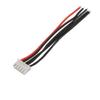 10pcs 2S 3S 4S 5S 6S Balance Connector Male Plug Extension Cable JST-XH RC Lipo Connector Adapter with 15cm 22awg Silicone Cable (2-6s) view 4