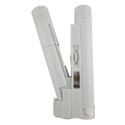 Microscope Accessories Kit 100x LED Focus Adjustable Zoom Handheld Foldable Pocket Microscope Microscope Slides