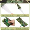 Jerify 20 Pcs Parachute Toys and Camouflage Foam Airplanes Set, Parachute Army Men Toys for Kids Army Hand Throwing and Foam Glider for Boys Gifts Outdoor Party Favors (Camouflage) view 3