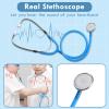 Lehoo Castle Doctor Kit for Toddlers 3-5, Kids Doctors Play Set, Pretend Play with Doctor Costume Toy Stethoscope Medical Kits for Girls Boys 3 4 5 view 2