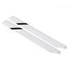 430mm Glassfiber Main Blades White for RC Model Helicopter Hobby Parts (3 Pairs) view 1