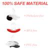 4pcs Kissable Mustache Pacifier, Funny Baby Pacifier, Pacifier 0-36 Months, Funny Gifts for Newborns view 4