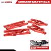 RCAWD Suspension Arms for 1/5 ARRMA Kraton 8S & Roller, Outcast 8S & Roller Upgrades Parts,Front & Rear Lower A-Arms Hop Ups for #ARA330589#ARA330590 Red view 4