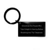 Fun Grandma, Grandmas are People Who Take Delight in Hearing Babies Breathing Into, Inspire Mother's Day Keychain for Grandmom view 1