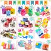 Totbit 56 Pcs Party Favors Toys for Kids 4-8 8-12 3-5, Treasure Chest Box Toys Classroom Carnival Prizes Small Bulk Pop Fidget Toys Pack Pinata Stuffers Birthday Gifts Goodie Goody Candy Bags Fillers view 2