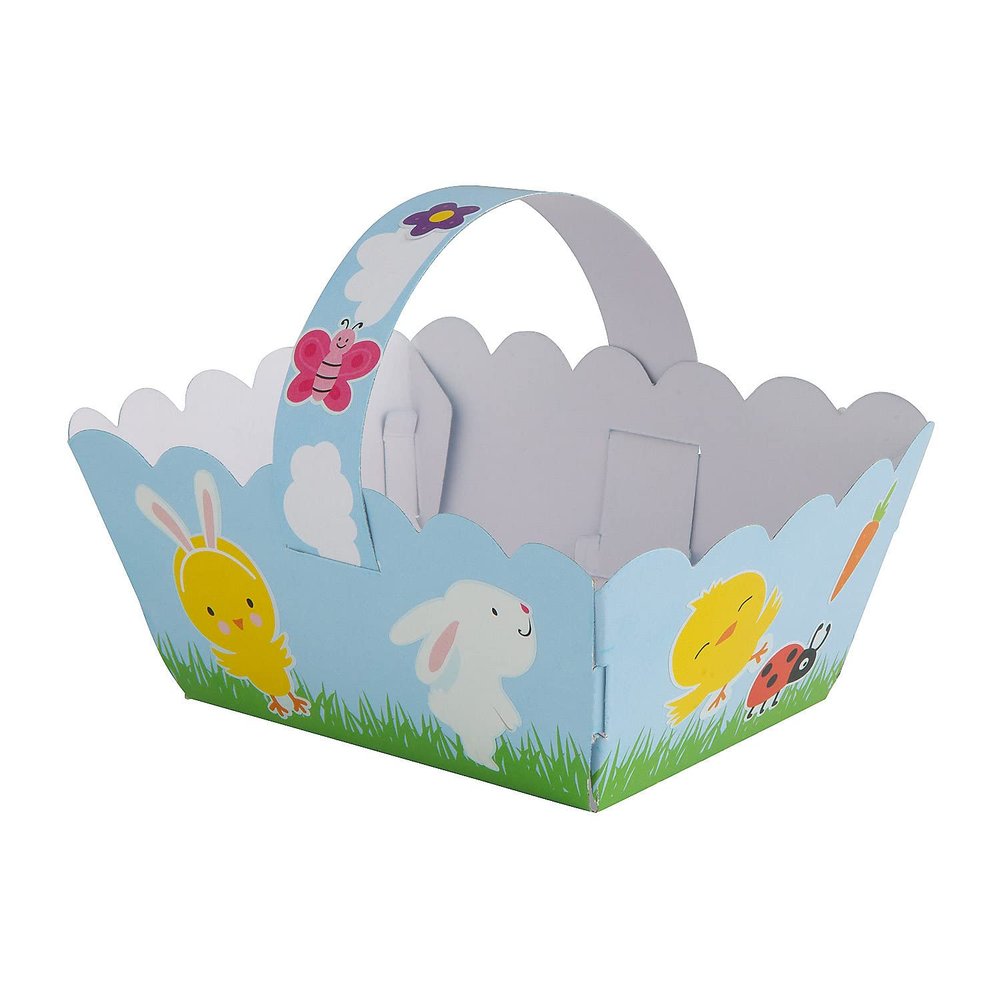 3D Easter Basket Sticker Scenes 12 Pieces