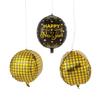 New Years Eve Orb 12 1/2" Mylar Balloons - 3 Pieces view 2