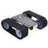 Professional Smart Robot Tank Car Chassis for School Eduactional Science Kits, DIY RC Tracked Robotic Obstacle Avoidance Platform Crawler Model with 2pcs Plastic Caterpillars, Remote Control STEAM view 1