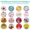 1000 Pieces Happy Birthday Stickers for Kids Classroom Party Decoration (1 Inch,2 Rolls) view 4