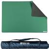 Board Game Playmat [3'x5'/Thick Super Cushioned/Stitched Edge/Water Resistant] with Carrying Case - for Tabletop Board Games, Card Games, RPG Games (Medium, Green) view 1