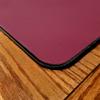 Board Game Playmat [3'X5'/Thick Super Cushioned/Stitched Edge/Water Resistant] with Carrying Case - for Tabletop Board Games, Card Games, RPG Games (Medium, Burgundy) view 4