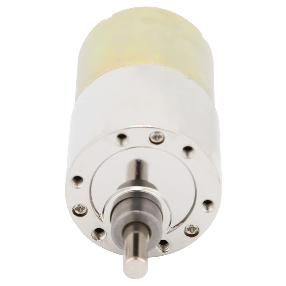 01 02 015 DC Motor, Adjustable Ultra Quiet Metal Gears Low Speed Motor 12V XD37GB520 for Micro Machinery(600rpm/min)