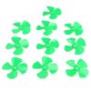 01 02 015 Propeller Replacement, Boat Propellers 10Pcs Rotating Accessories with 2mm Hole for DIY Toys for Craft(Green) view 1