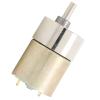 01 02 015 DC Motor, Adjustable Ultra Quiet Metal Gears Low Speed Motor 12V XD37GB520 for Micro Machinery(200rpm/min) view 4