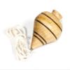Mexart (2 Pack) Mexican Classic Mesquite Wood Spinning Trompo / Trompo de Madera de Mezquite view 3