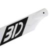 550mm Carbon Fiber Main Blades White for RC Helicopter Model 3D Upgrade Parts (3 Pairs) view 3