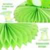 9pcs Frog Honeycomb Centerpieces Frog Birthday Party Decoration Cute Frog Table Decoration for Frog Theme Party Baby Shower Supplies view 3