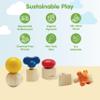 PlanToys Nuts & Bolts Wooden Toy for Kids Ages 2+ | Montessori Fine Motor & Coordination Activity for Early STEM Learning | Eco-Friendly Educational Toy for Building & Discovery view 3