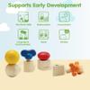 PlanToys Nuts & Bolts Wooden Toy for Kids Ages 2+ | Montessori Fine Motor & Coordination Activity for Early STEM Learning | Eco-Friendly Educational Toy for Building & Discovery view 4